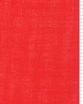 Toile de jute - 330 gr/m² - 260 cm - Rouge - Tissushop